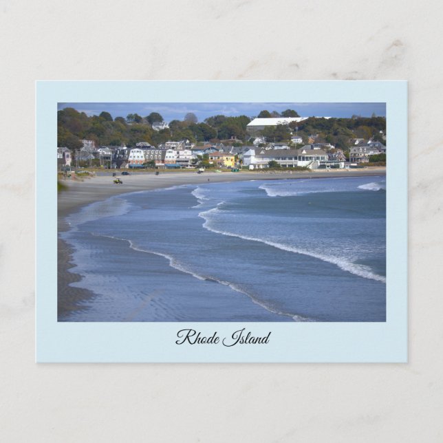Cartão Postal Rhode Island Ocean Waterscape Postcard (Frente)