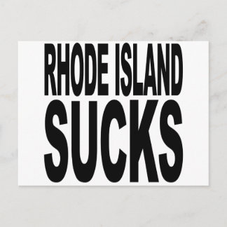 Cartão Postal Rhode Island Sucks