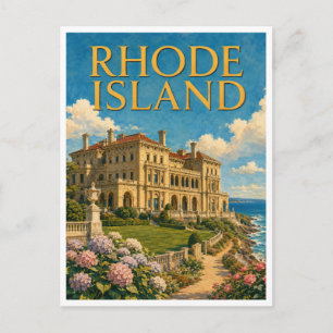 Cartão Postal Rhode Island The Breakers GeoSaga