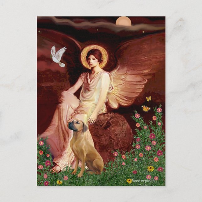 Cartão Postal Rhodeis Ridgebak 2 - Anjo sentado (Frente)