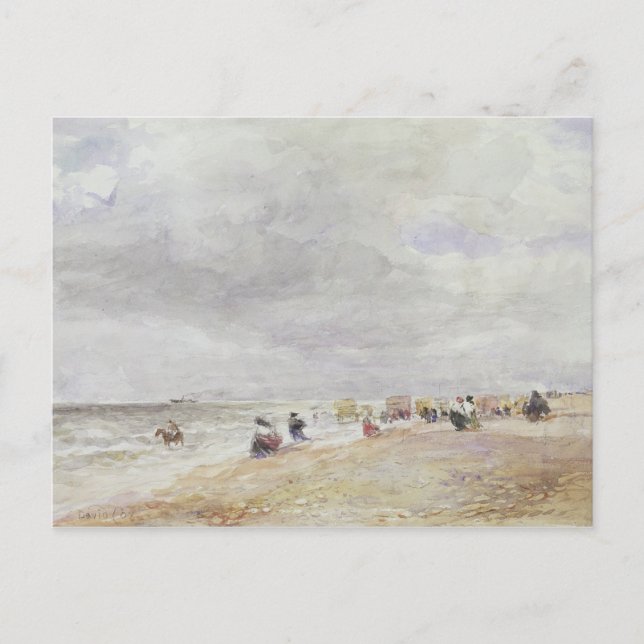 Cartão Postal Rhyl Sands (Frente)
