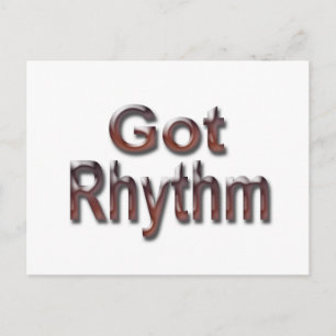 Cartão Postal Rhythm2