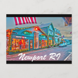 Cartão Postal RI de Newport