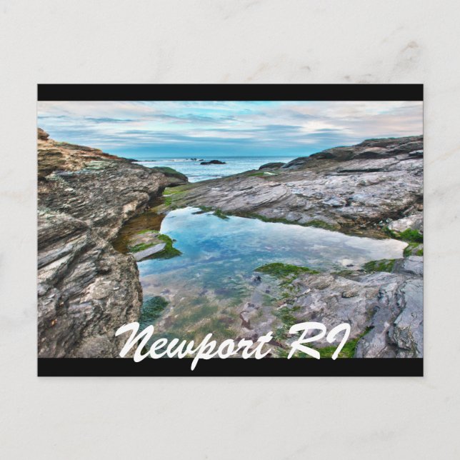 Cartão Postal RI de Newport (Frente)