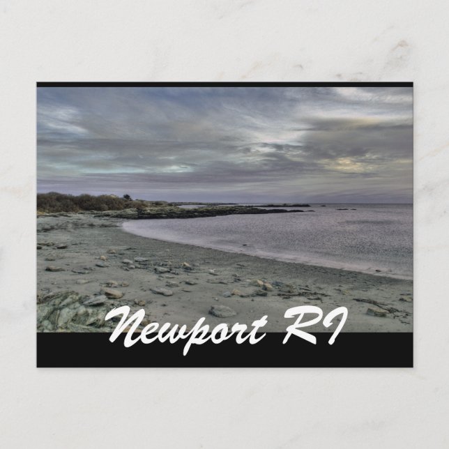 Cartão Postal RI de Newport (Frente)