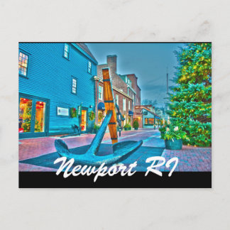Cartão Postal RI de Newport