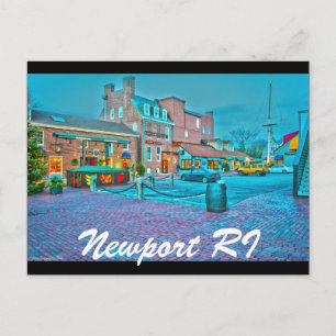 Cartão Postal RI de Newport