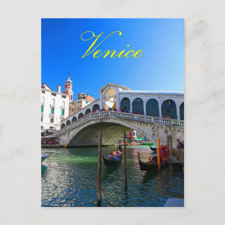 Cartão Postal Rialto Bridge Veneza - Foto Pro