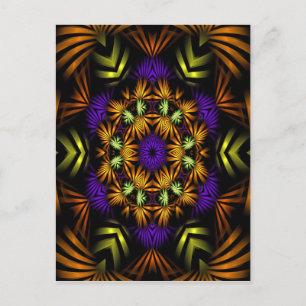 Cartão Postal Ribbon Mandala