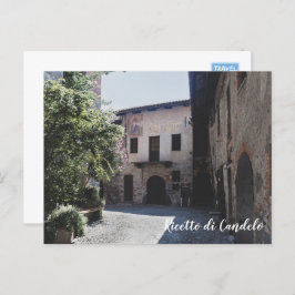 Cartão Postal Ricetto di Candelo, Piemonte, Itália