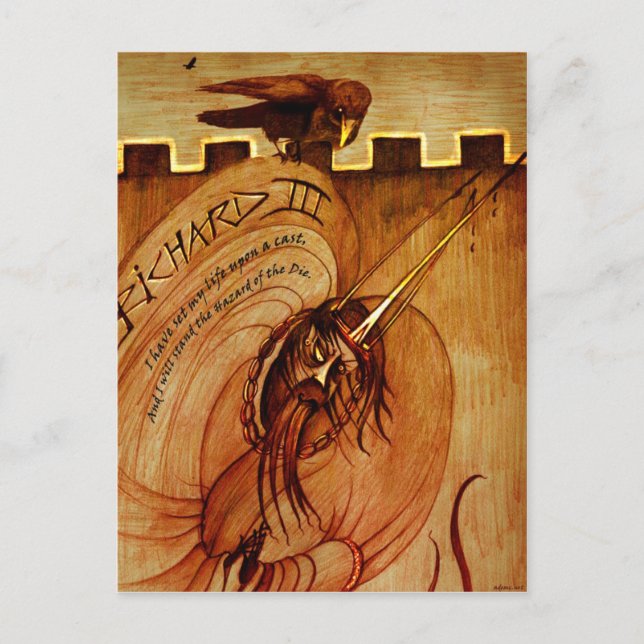 Cartão postal 'Richard 3rd' (Frente)