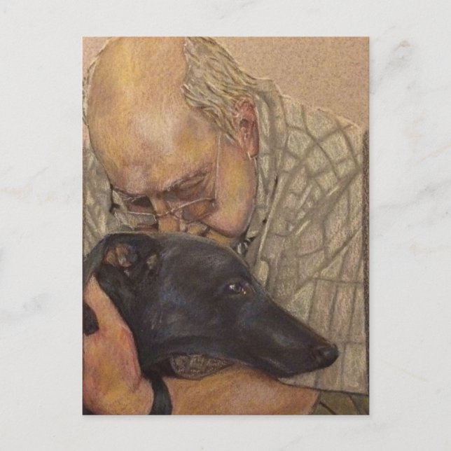 Cartão Postal Richard e Ronnie Greyhound (Frente)