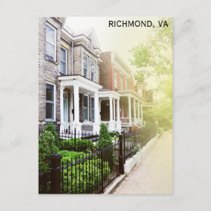 Cartão Postal Richmond Virginia Church Hill Viagem