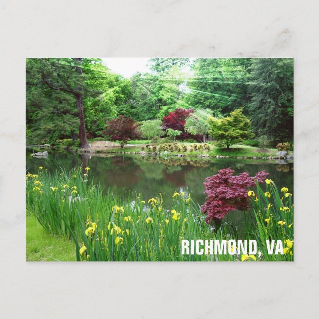 Cartão Postal Richmond Virginia Maymont Park Viagem Photo (Frente)