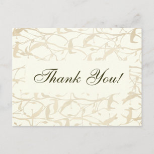 Cartão Postal Rico Foliage Obrigado