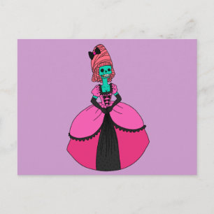 Cartão Postal Rico Skull Lady