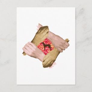 Cartão Postal Ridgeback rodesiano