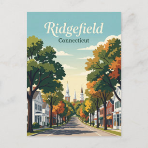 Cartão Postal Ridgefield Connecticut