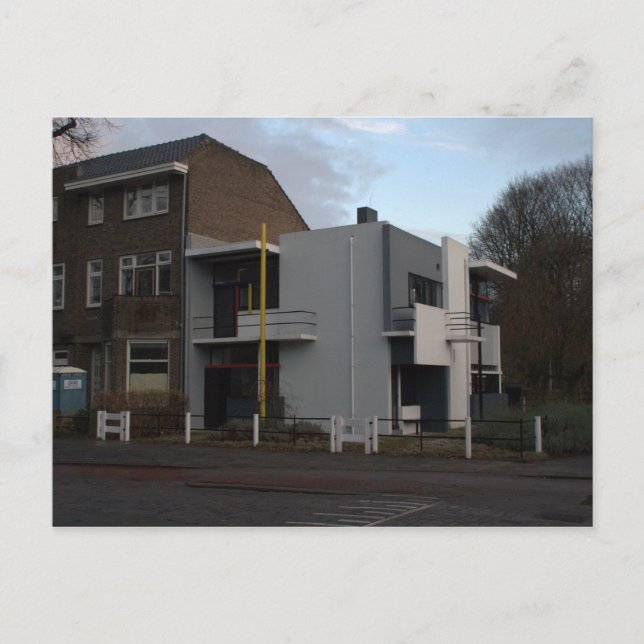 Cartão Postal Rietveld Schröder House, Utrecht (Frente)