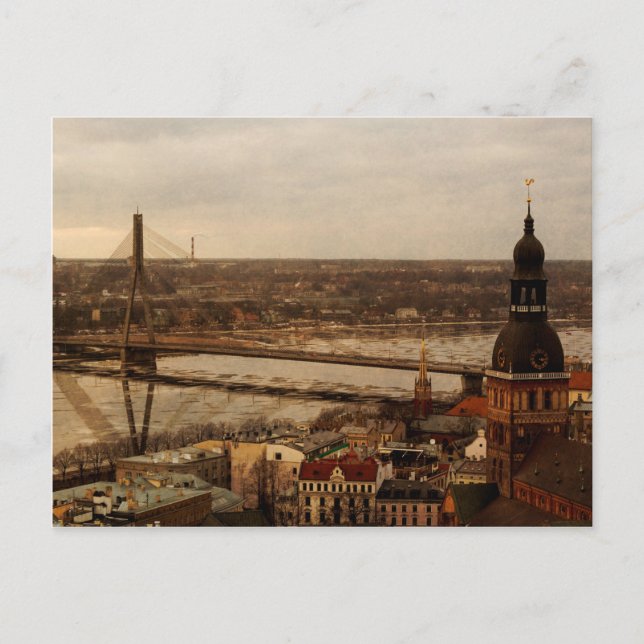 Cartão Postal Riga (Frente)