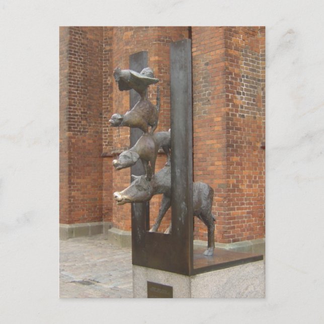 Cartão Postal Riga Latvia (Frente)