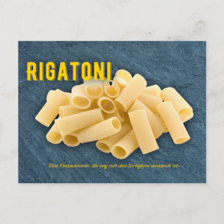 Cartão Postal Rigatoni al Forno