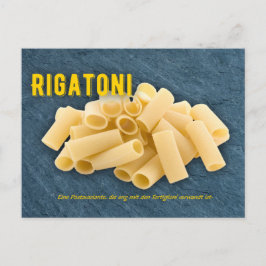 Cartão Postal Rigatoni al Forno