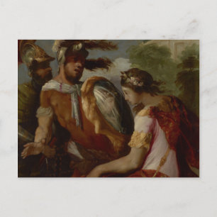 Cartão Postal Rinaldo e o Mirror-Shield, c.1650-55