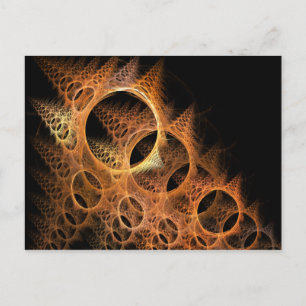 Cartão Postal Ringer Fractal