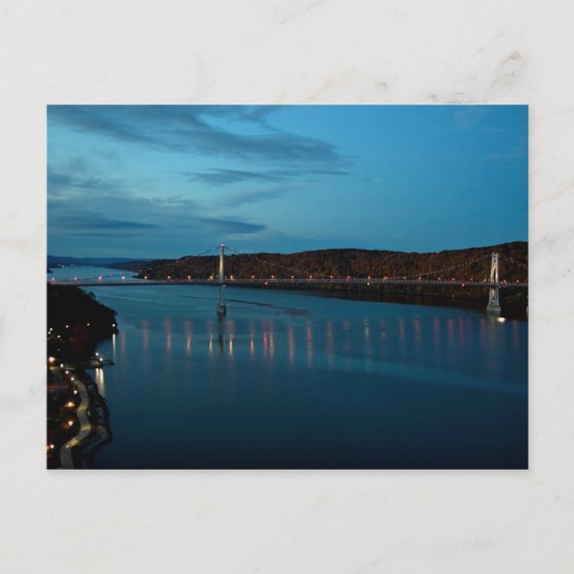 Cartão Postal Rio À Noite (Frente)