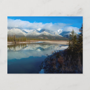 Cartão Postal Rio Athabasca, Parque Nacional Jasper, Alberta