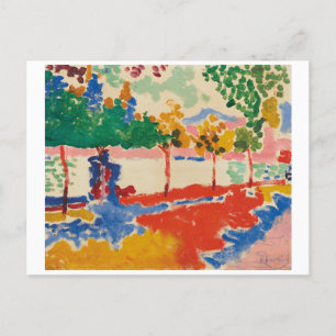 Cartão Postal Rio Banks Andre Derain