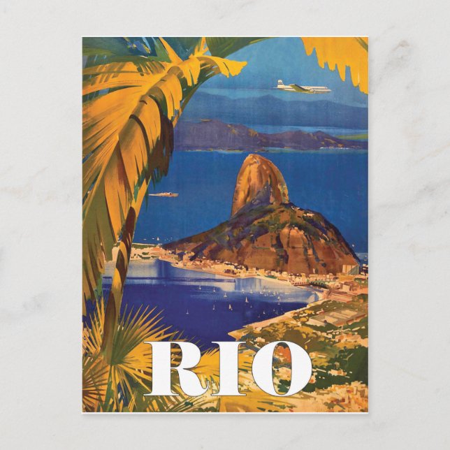 Cartão Postal Rio, Brasil (Frente)