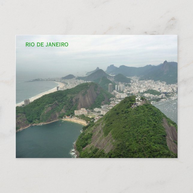 Cartão Postal Rio de Janeiro (Frente)