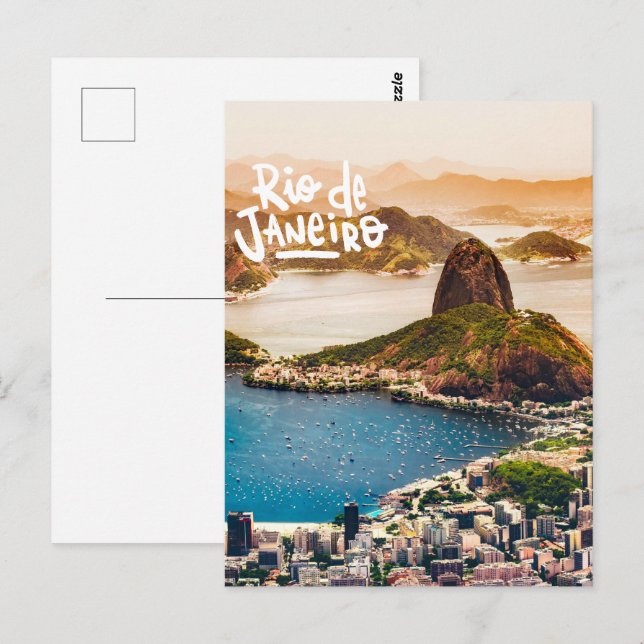 Cartão Postal Rio De Janeiro (Frente/Verso)