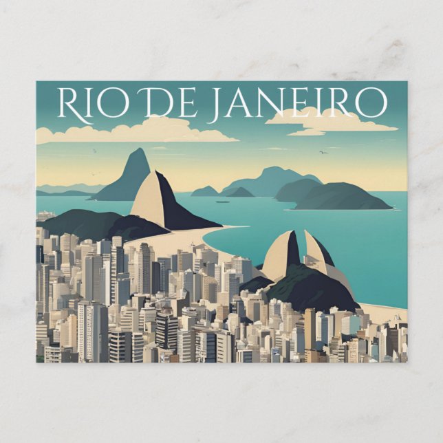 Cartão Postal Rio de Janeiro (20) (Frente)