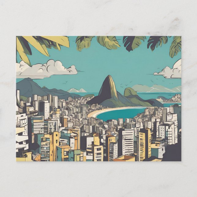 Cartão Postal Rio de Janeiro (7) (Frente)