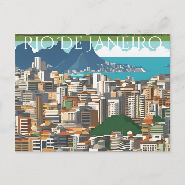 Cartão Postal Rio de Janeiro (8) (Frente)