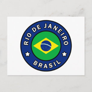 Cartão Postal Rio de Janeiro Brasil