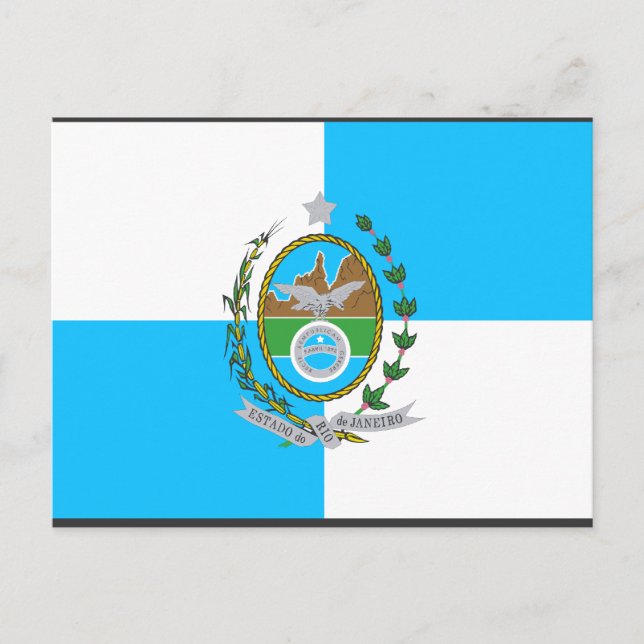 Cartão Postal Rio de Janeiro, Brasil (Frente)