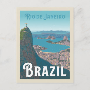 Cartão Postal Rio de Janeiro, Brasil