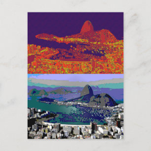 Cartão Postal Rio de Janeiro Brasil Pão-de-Açúcar