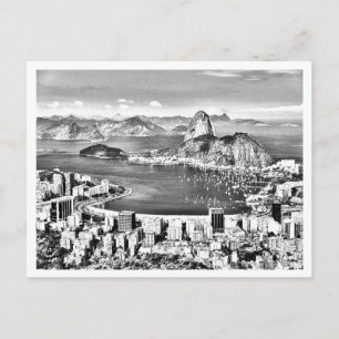 Cartão Postal Rio de Janeiro - Retrô