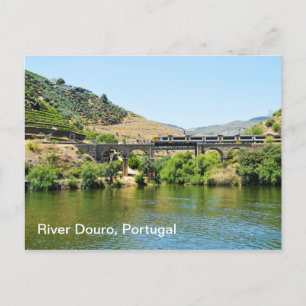 Cartão Postal Rio Douro, Portugal