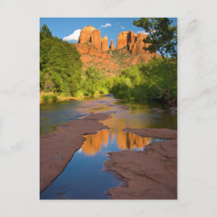 Cartão Postal Rio em Red Rock Crossing, Arizona