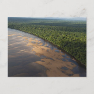 Cartão Postal Rio Essequibo, rio mais longo da Guiana, e 3