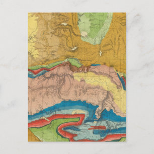 Cartão Postal Rio Green do Pacific Rail Road da União