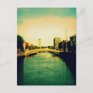 Cartão Postal Rio Liffey