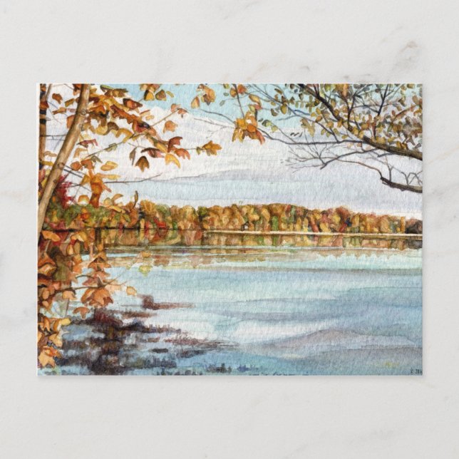 Cartão Postal Rio Mattaponi (Frente)