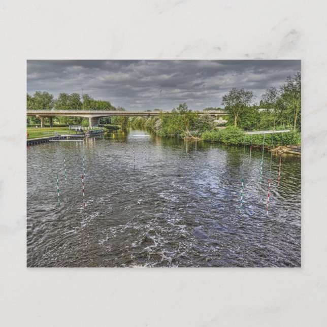 Cartão Postal Rio Nene Orton Mere (Frente)